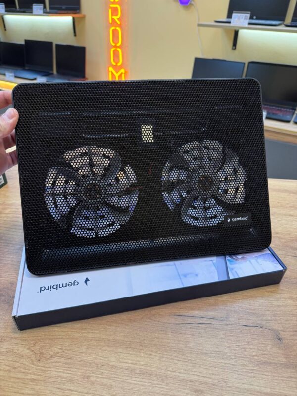 Охолоджуюча підставка Gembird 15.6" USB, 2 вентилятори
