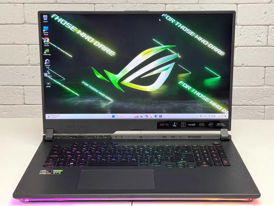 Asus ROG Strix G17 Ryzen 7 6800H RTX 3060 16GB DDR5 1TB SSD QHD 240Hz — фото 3
