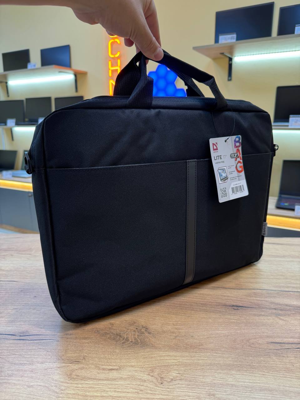 Сумка для ноутбука Defender Lite 15.6" Black - Зображення 2
