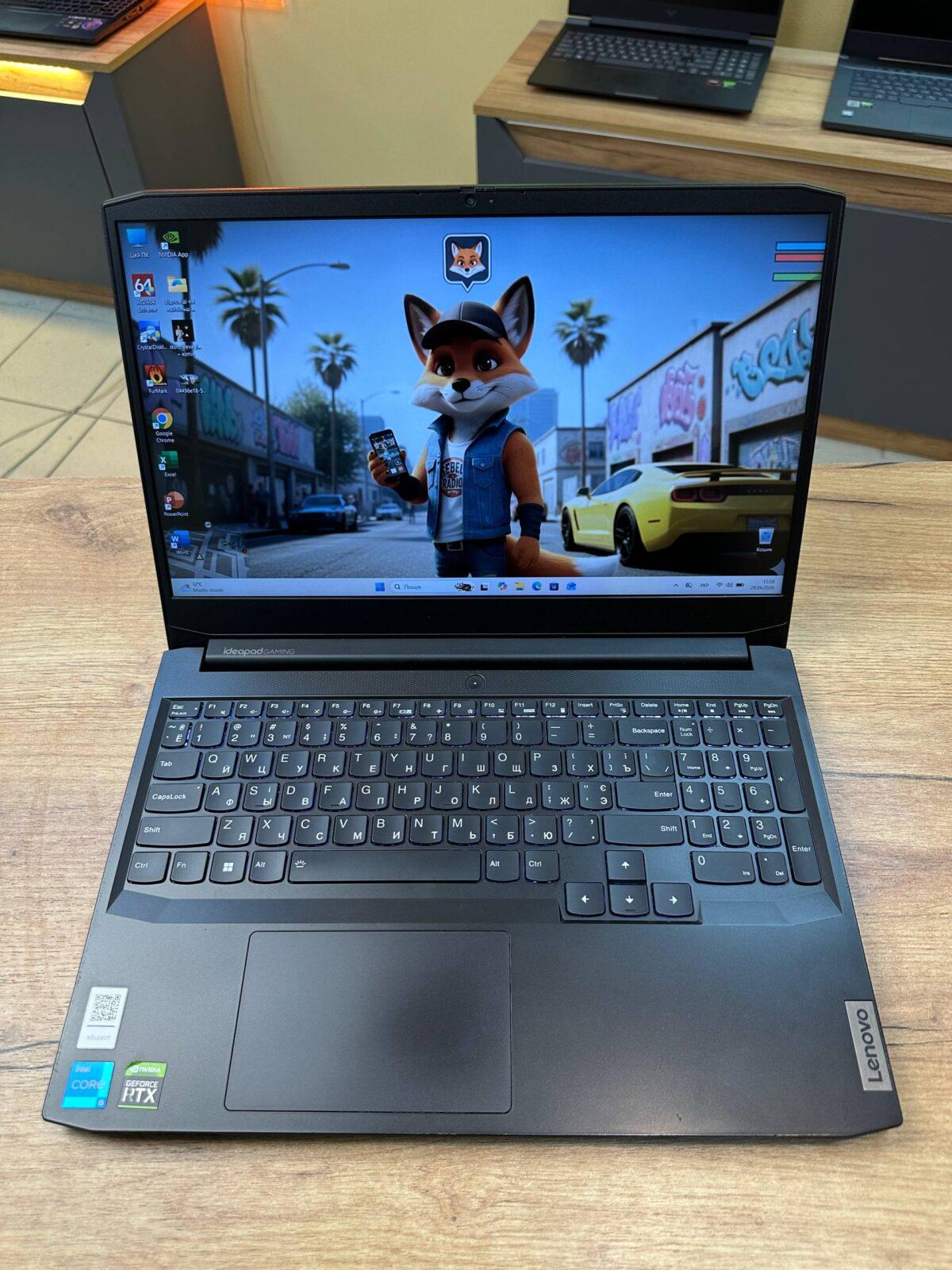 Ігровий ноутбук Lenovo IdeaPad Gaming 3 15IHU6 (ТР) - Зображення 7