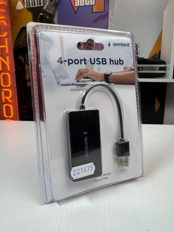 Хаб USB Gembird UHB-U2P4-04