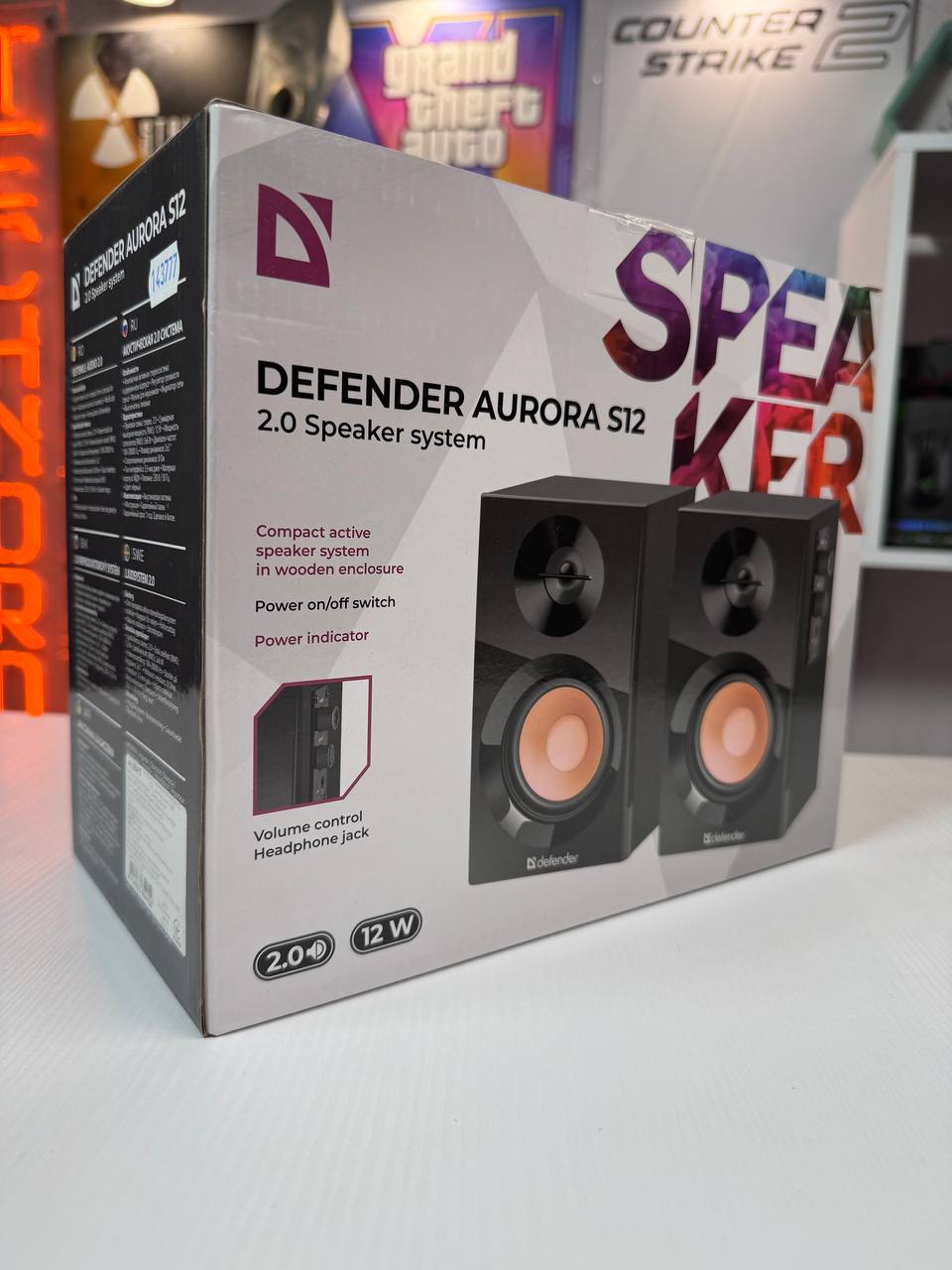 Defender Aurora S12 активна стереосистема для ПК - Зображення 1