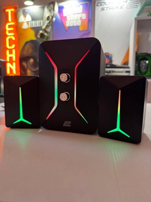 Акустична система 2E PCS301 2.1 / 12 Вт / RGB / сабвуфер
