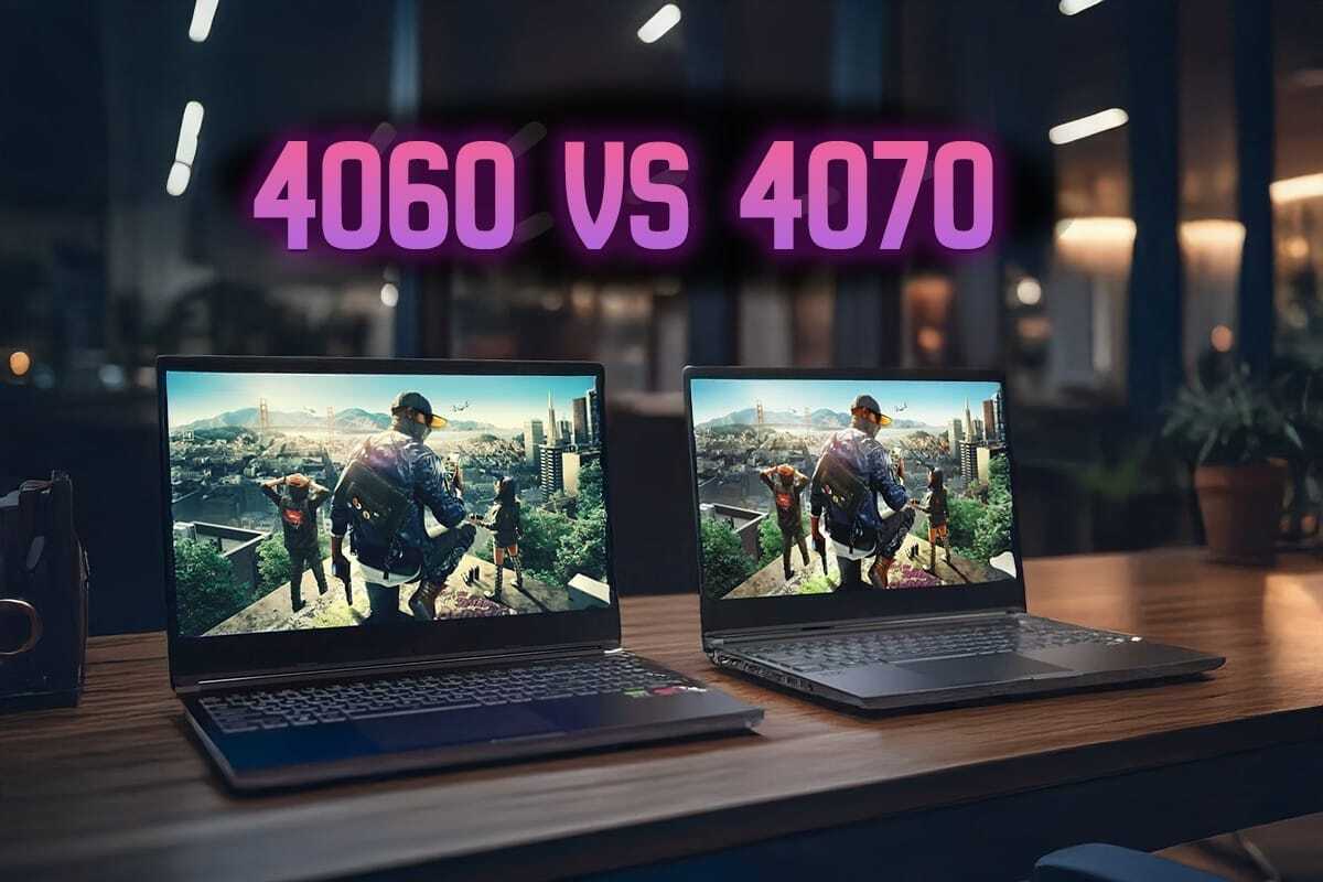 Порівняння ігрових ноутбуків з RTX 4060 та RTX 4070 у 2025 році: що обрати?