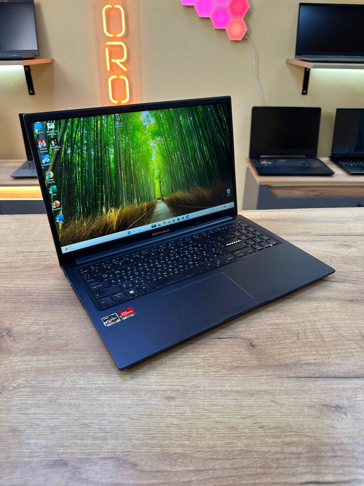 ASUS VivoBook M1502 / Ryzen 5 7530U / 16GB DDR4 / SSD 512GB / Radeon Graphics / 15.6" IPS (ТР) - Зображення 3