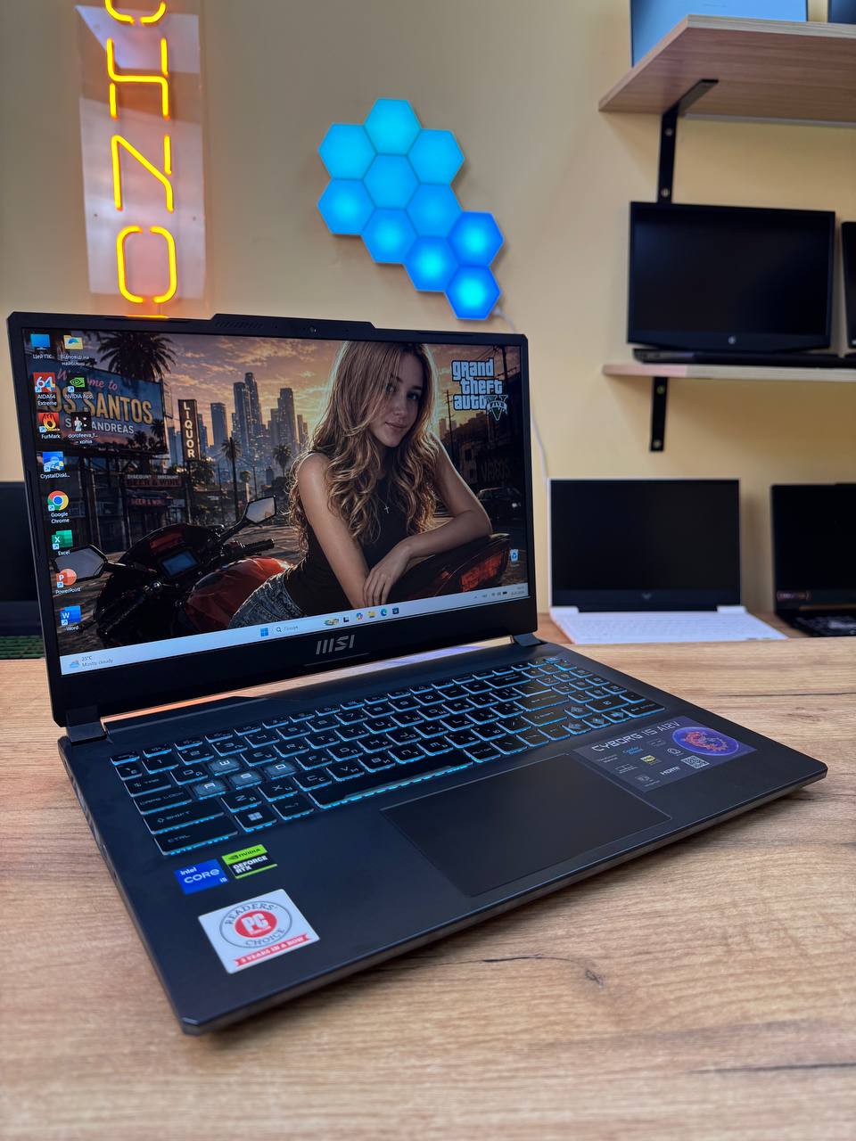 MSI Cyborg 15 A12V / i5-12450H / RTX 4060 / 16GB DDR5 / 512GB SSD / 144Hz (ТР) - Зображення 3