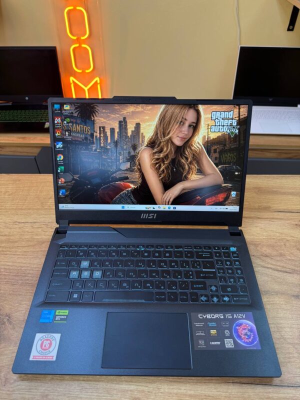 MSI Cyborg 15 A12V / i5-12450H / RTX 4060 / 16GB DDR5 / 512GB SSD / 144Hz (ТР)