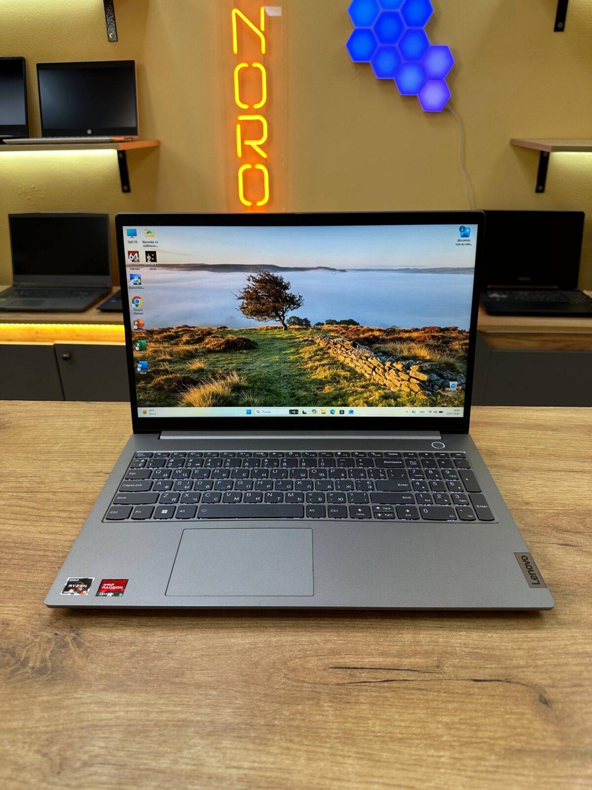 Lenovo ThinkBook 15 G4 ABA / Ryzen 5 5625U / 12GB RAM / 256GB SSD - Зображення 1