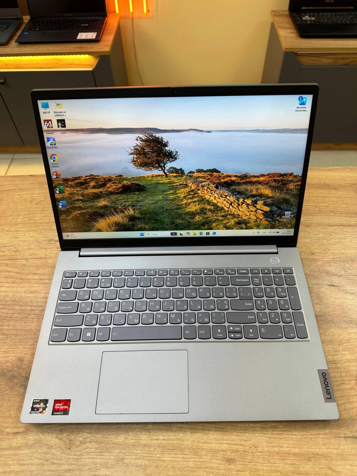Lenovo ThinkBook 15 G4 ABA / Ryzen 5 5625U / 12GB RAM / 256GB SSD - Зображення 2