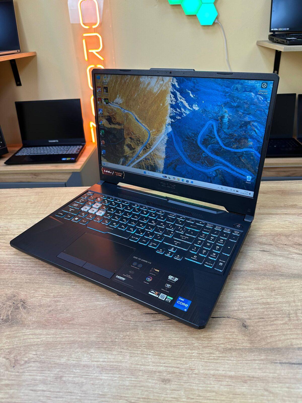 Asus TUF Gaming F15 FX506HE / i5-11400H / RTX 3050 Ti / 16GB / 512GB SSD / 144Hz — фото 2