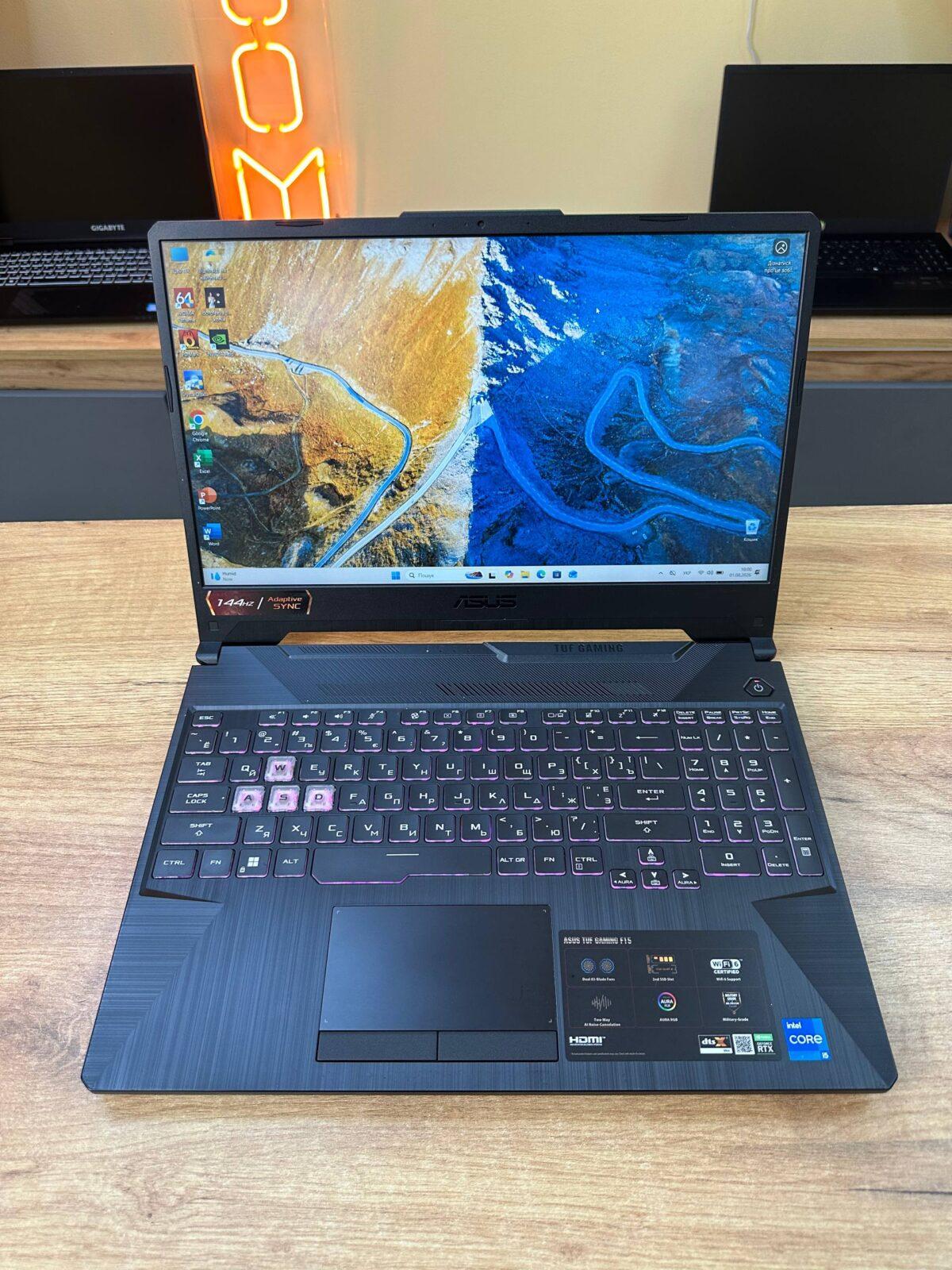 Asus TUF Gaming F15 FX506HE / i5-11400H / RTX 3050 Ti / 16GB / 512GB SSD / 144Hz — фото 7