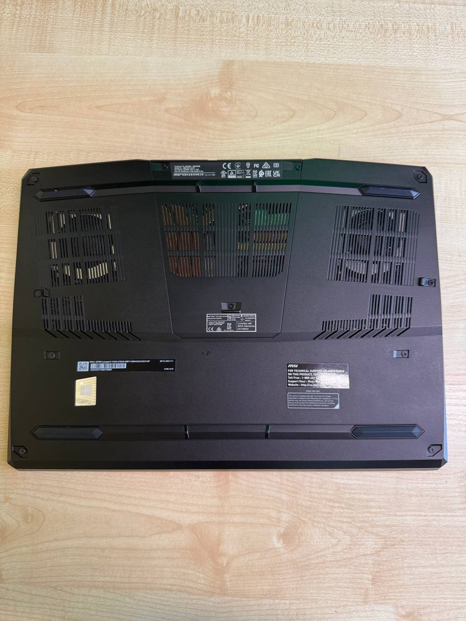 MSI GP66 Leopard i7-11800H / RTX 3070 8GB 140W / 16GB / SSD 1TB / 240Hz — фото 6