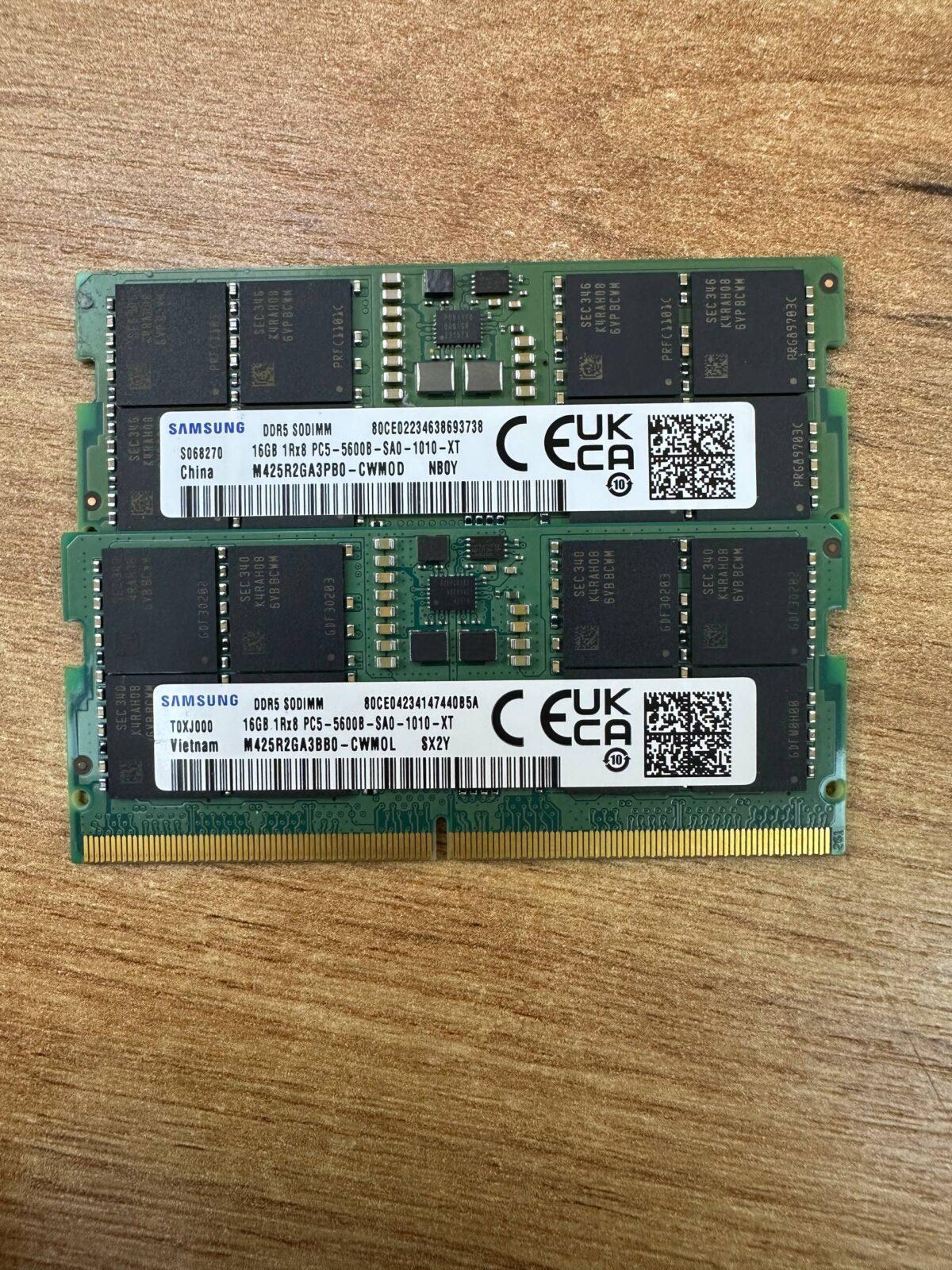 DDR5 SO-DIMM 16GB для ноутбука — фото 3
