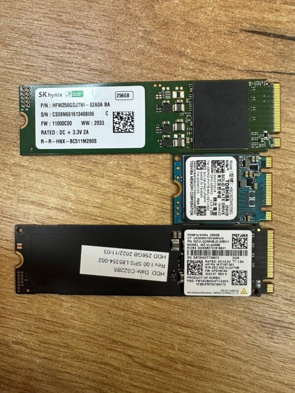 SSD NVMe M.2 256GB