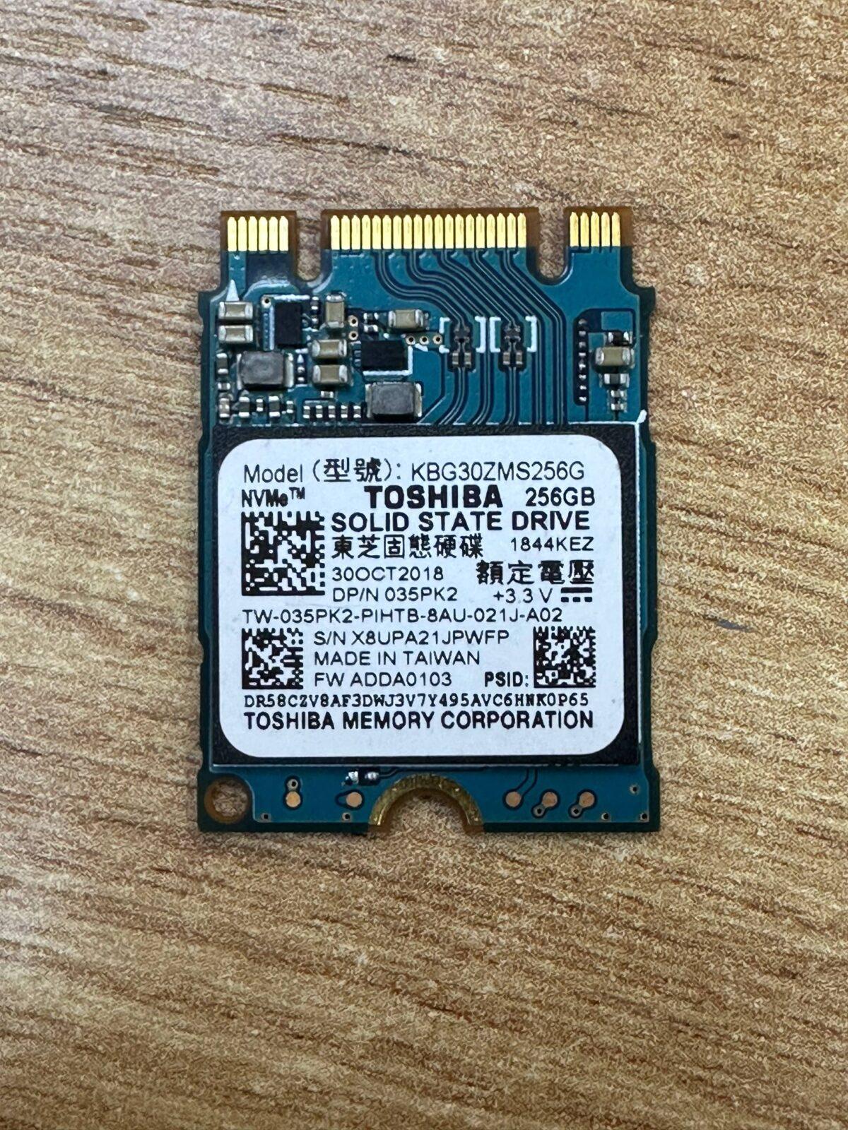 SSD NVMe M.2 256GB Hynix / Samsung / Toshiba — фото 3