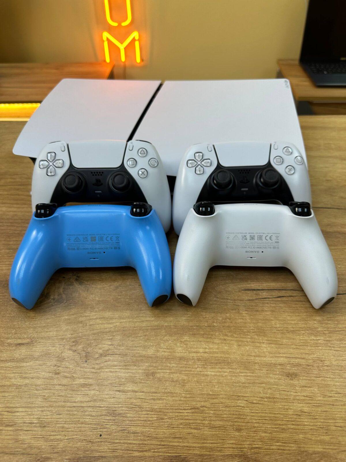 Sony DualSense для PlayStation 5 White / Blue — фото 2