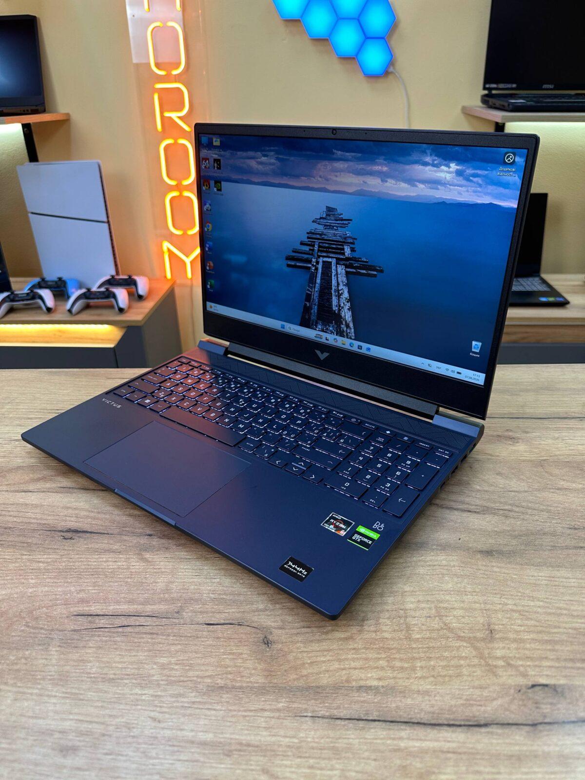 HP Victus Gaming 15-fb0610nc Ryzen 5 5600H GTX 1650 16GB 512GB 144Hz — фото 2