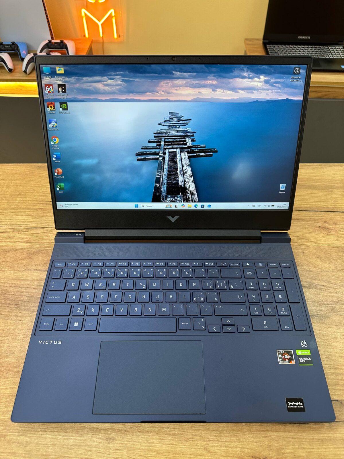 HP Victus Gaming 15-fb0610nc Ryzen 5 5600H GTX 1650 16GB 512GB 144Hz — фото 7