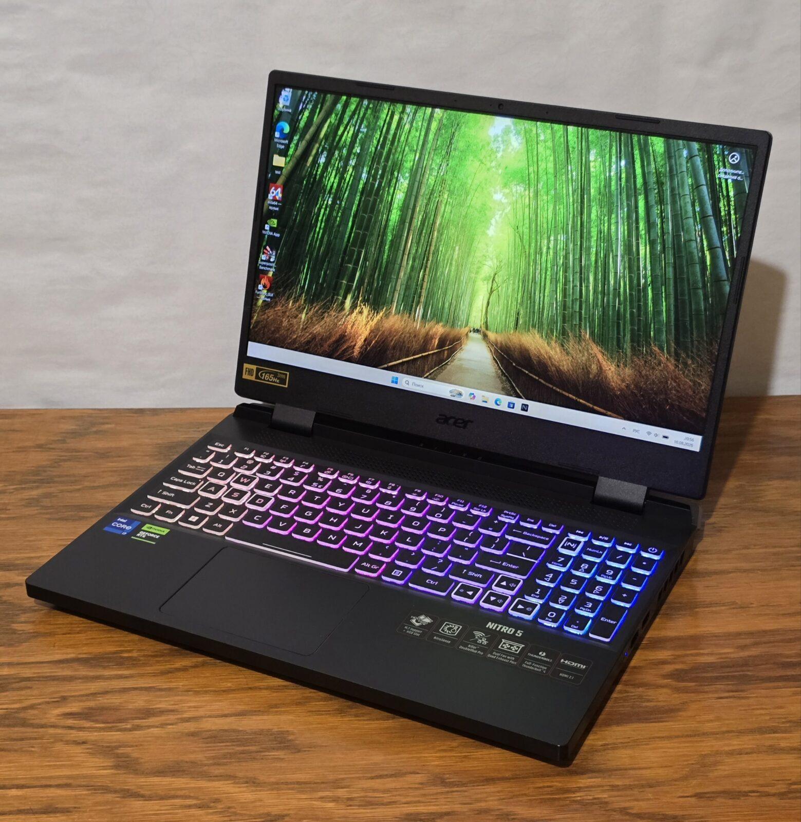 Acer Nitro 5 AN515-58-78BT / i7-12650H / RTX 4060 / 16GB DDR5 / 500GB SSD / 165Hz — фото 2