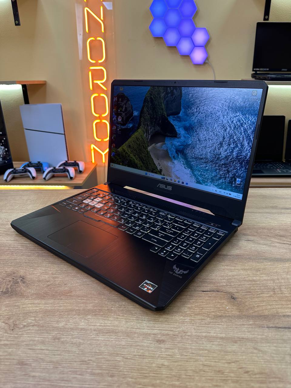 ASUS TUF Gaming FX505DT / Ryzen 5 3550H / GTX 1650 / 16 GB RAM / SSD 256 GB + HDD 640 GB — фото 3