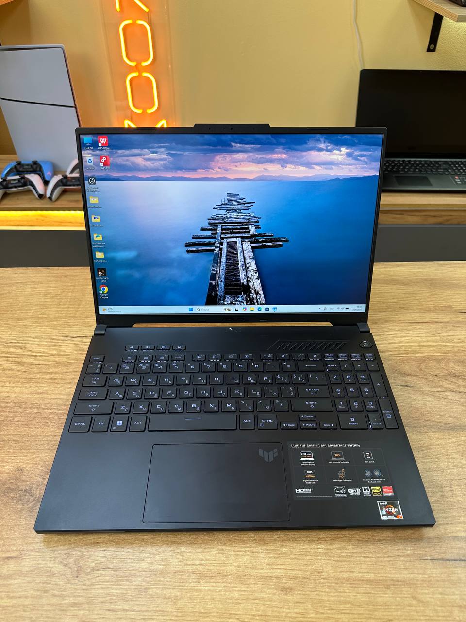 Asus TUF Gaming A16 FA617NT / Ryzen 7 7735HS / RX 7600S / 16GB DDR5 / SSD 512GB / 16″ IPS 165Hz — фото 6