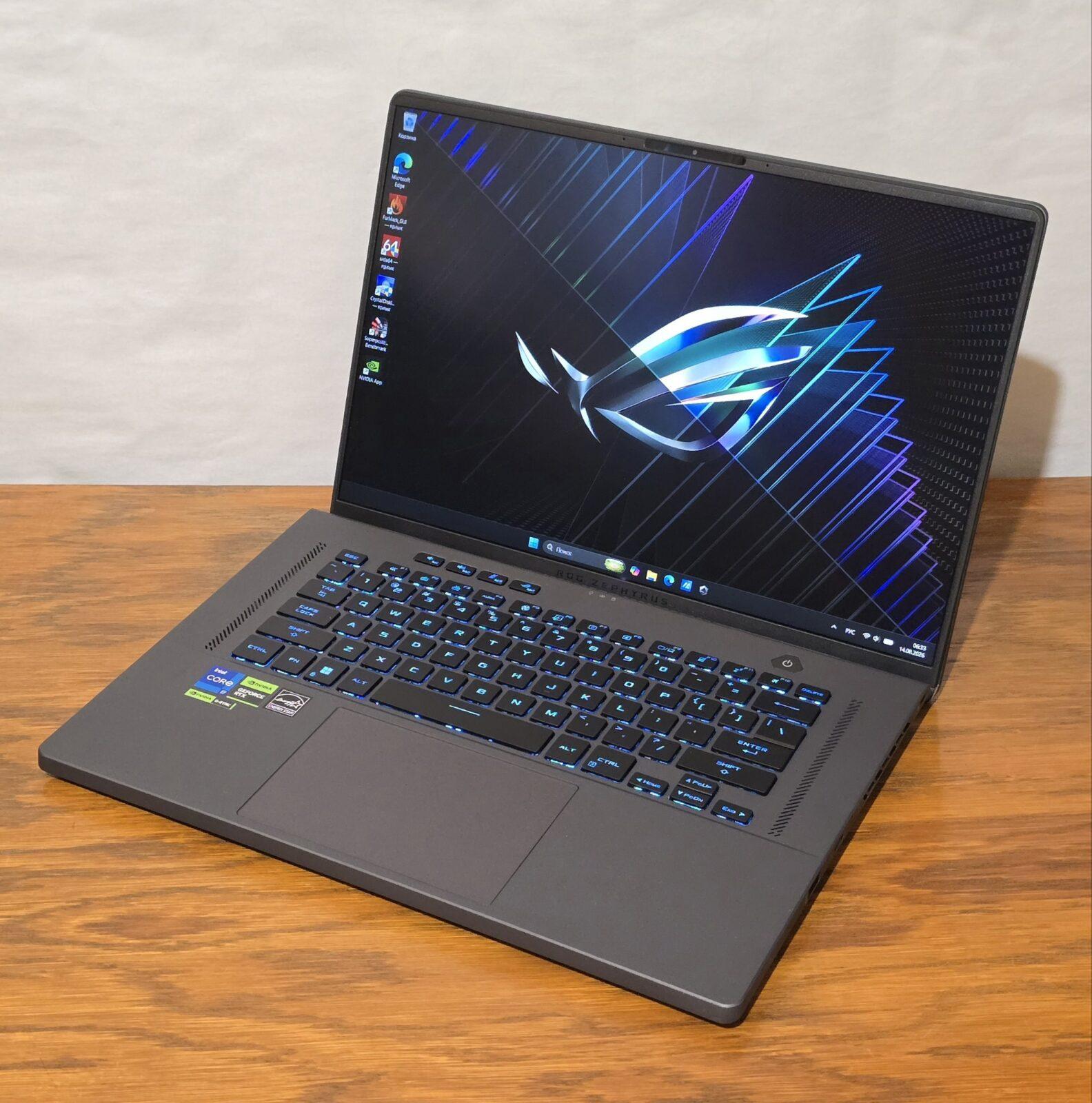 ASUS ROG Zephyrus G16 GU603VI / i7-13620H / RTX 4070 / 16GB / 500GB / 165Hz — фото 2