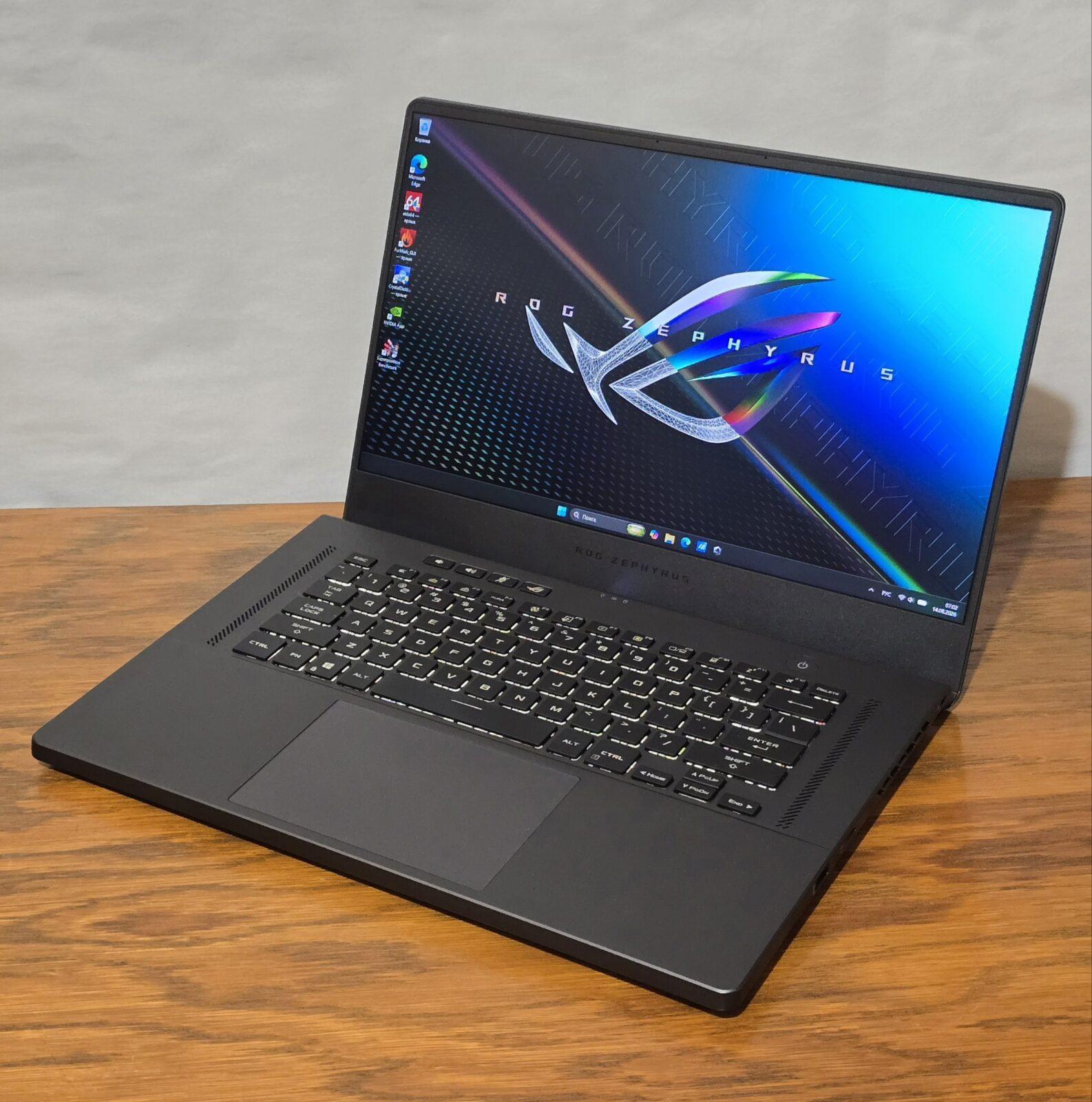 ASUS ROG Zephyrus G15 GA503QR | Ryzen 9 5900HS | RTX 3070 | 2K 165 Гц — фото 2
