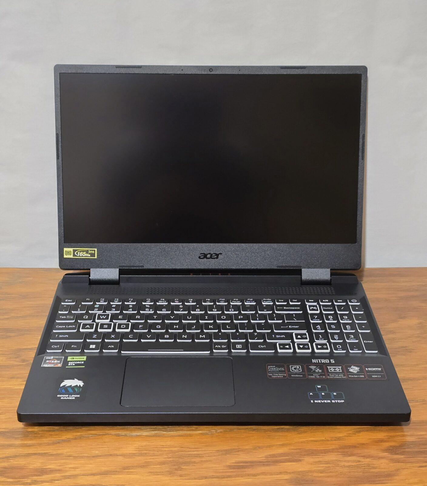 Acer Nitro 5 AN515-46-R5XN / Ryzen 7 6800H / RTX 3070 Ti / 16GB DDR5 / 1TB SSD / 15.6″ QHD 165Hz — фото 3