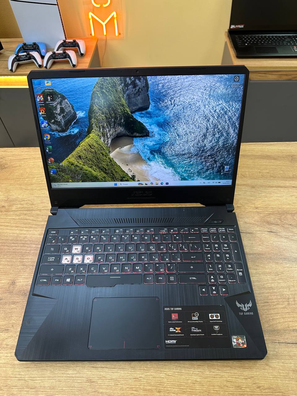 ASUS TUF Gaming FX505DY / Ryzen 5 3550H / RX560X 4GB / 16GB / SSD 512GB — фото 8