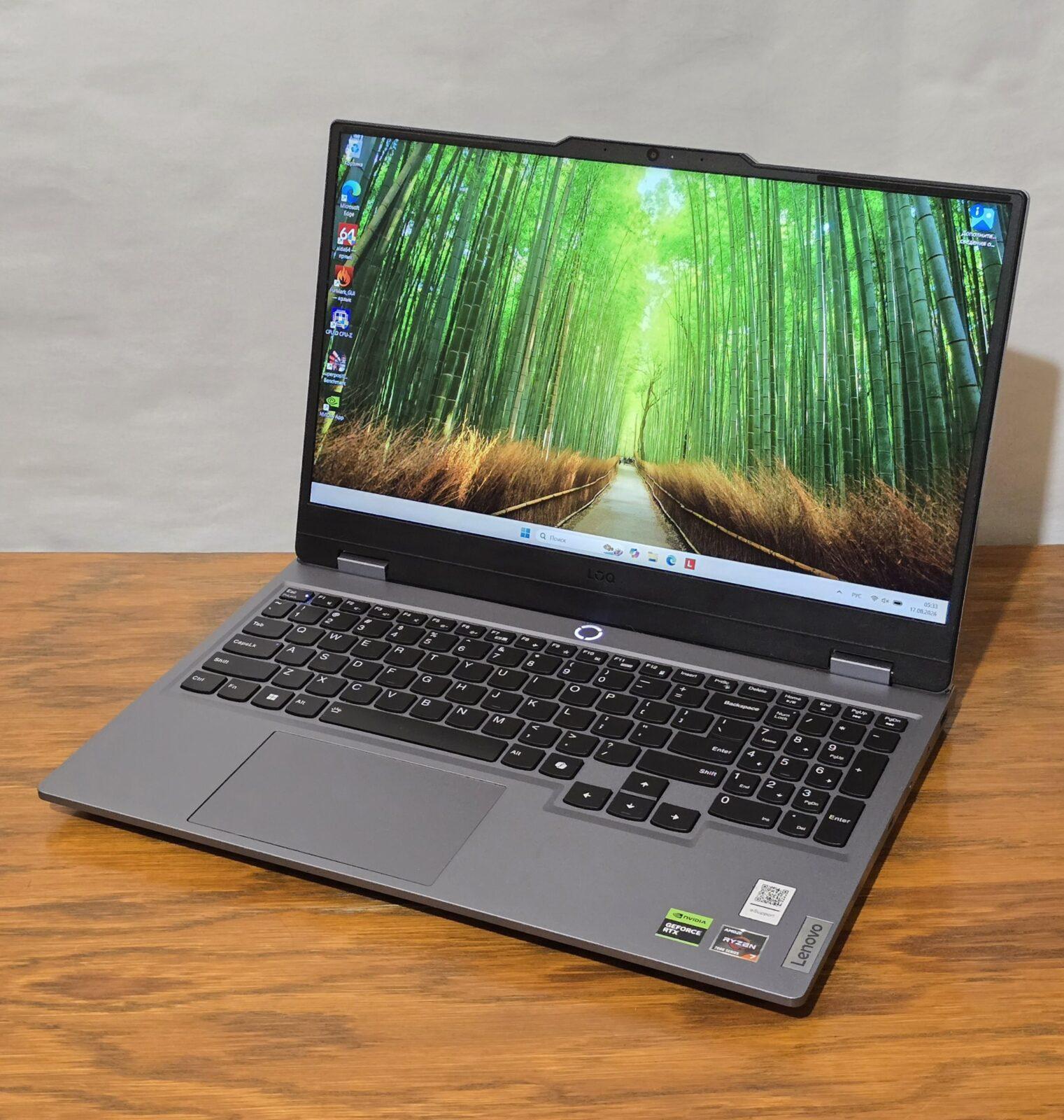 Lenovo LOQ 15ARP9 Ryzen 7 7435HS RTX 4070 16GB DDR5 1TB SSD — фото 2