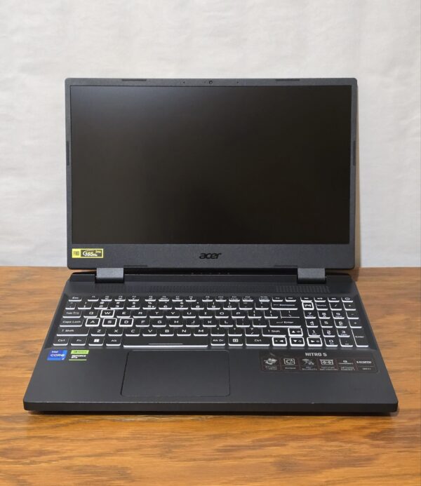 Acer Nitro 5 AN515-58-78BT / 15.6 FHD 165Hz / i7-12650H / RTX 4060 / 16GB DDR5 / 500GB SSD / б/в — фото 3