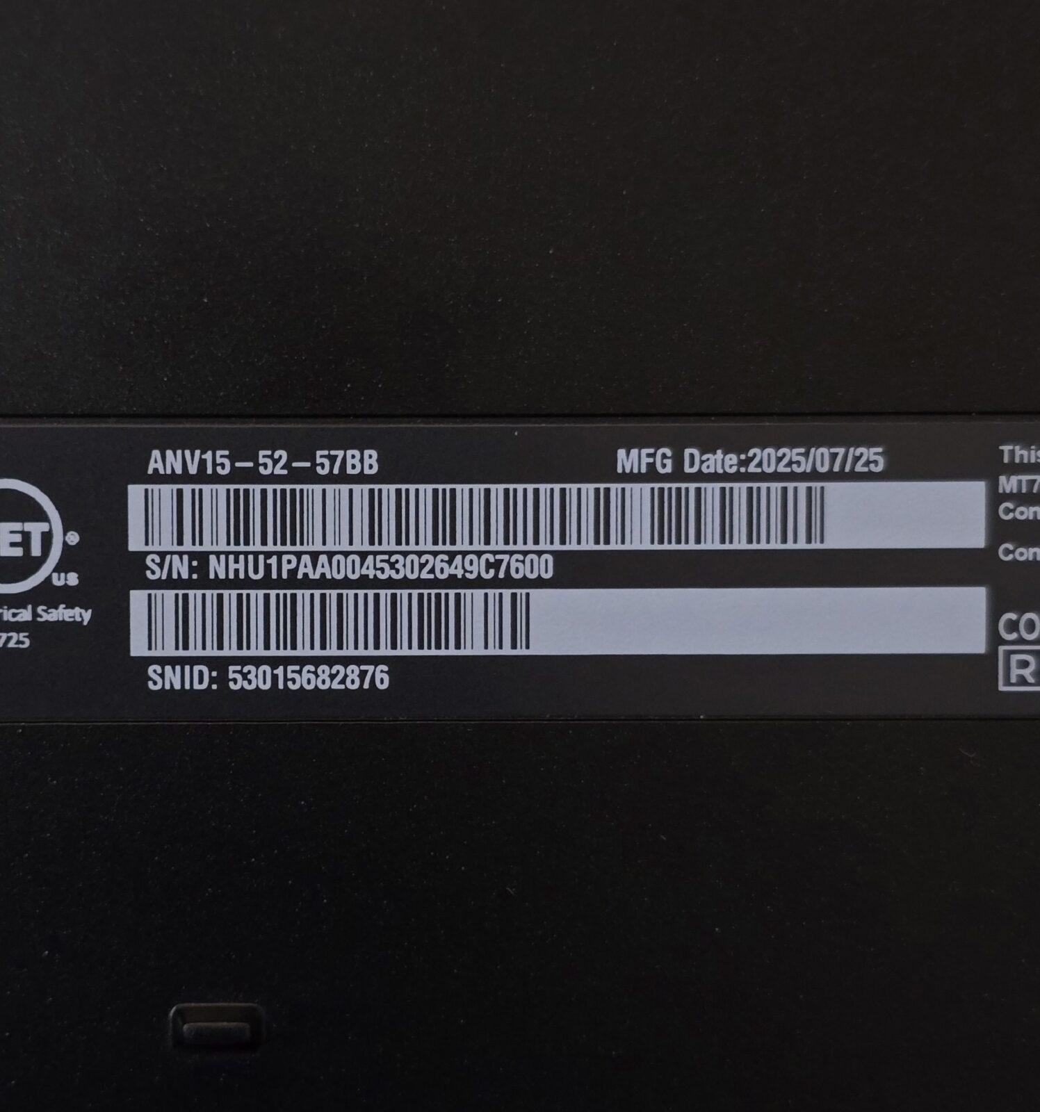 Acer Nitro V15 ANV15-52-57BB i5-13420H / RTX 5050 / 16GB DDR5 / 500GB SSD — фото 8