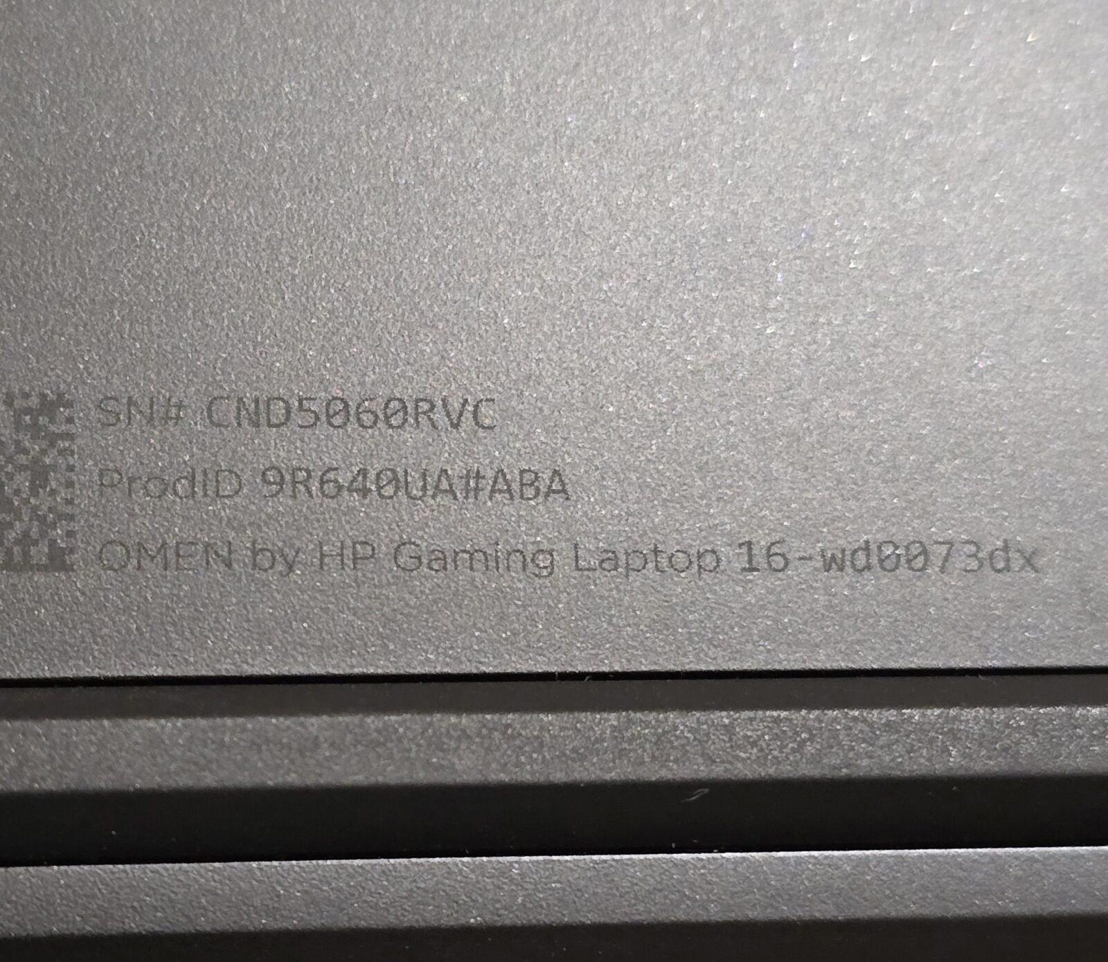 HP Omen 16-wd0073dx / i7-13620H / RTX 4060 8 ГБ / 16 ГБ / 1 ТБ / FHD 165 Гц — фото 10