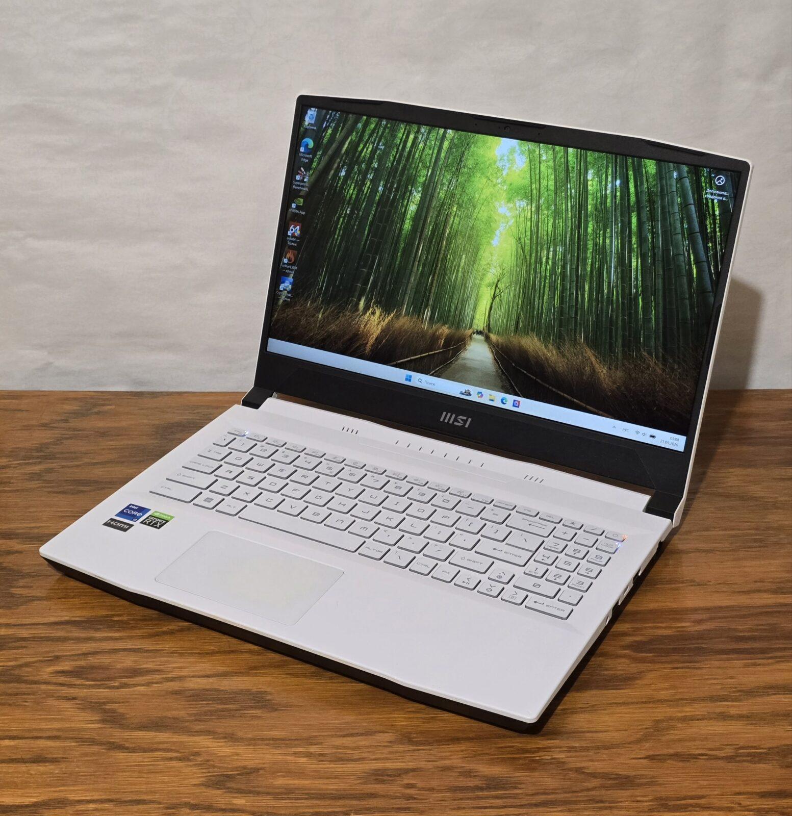 MSI Sword 15 A12UGS / Intel Core i7-12650H / RTX 3070 Ti / 16 ГБ / SSD 1 ТБ / 15,6″ FHD 144 Гц — фото 2