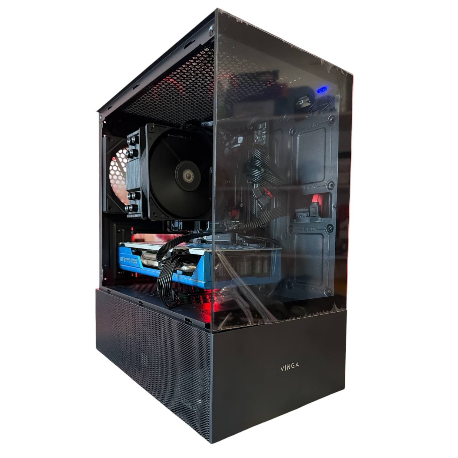Ігровий Б/в ПК AMD Ryzen 5 8400F 16 GB RAM 250 GB SSD 500 GB HDD AMD Radeon RX 580 8 GB