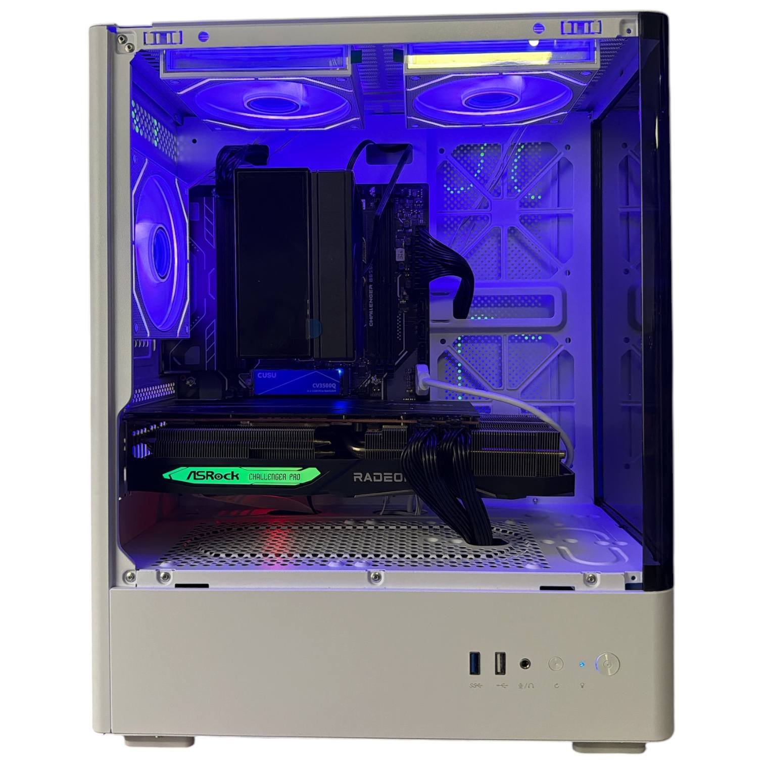 Ігровий Б/в ПК AMD Ryzen 7 8700F 16 GB RAM 512 GB SSD AMD Radeon RX 6800 16 GB — фото 3