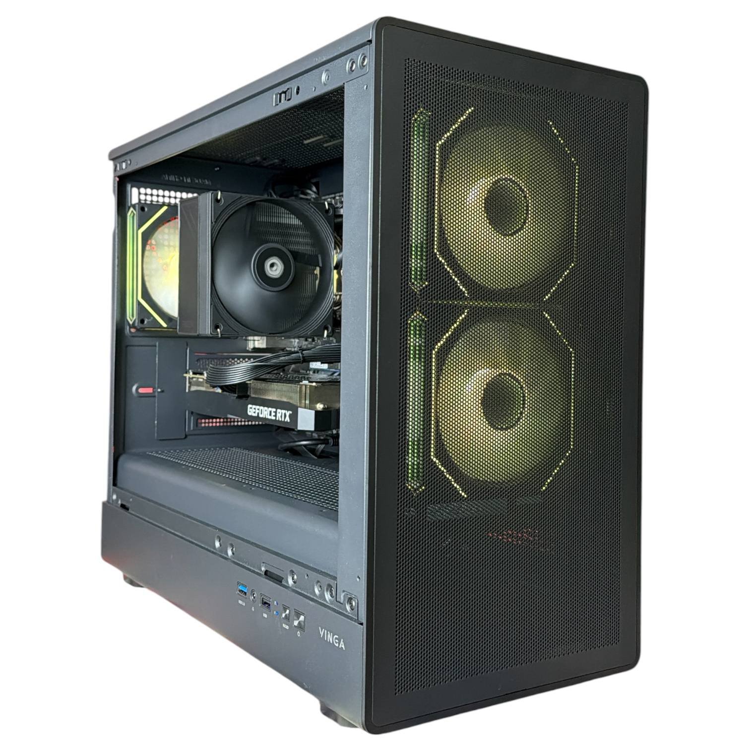 Ігровий Б/в ПК AMD Ryzen 5 5600 16 GB RAM 512 GB SSD Nvidia GeForce RTX 3060 Ti 8 GB
