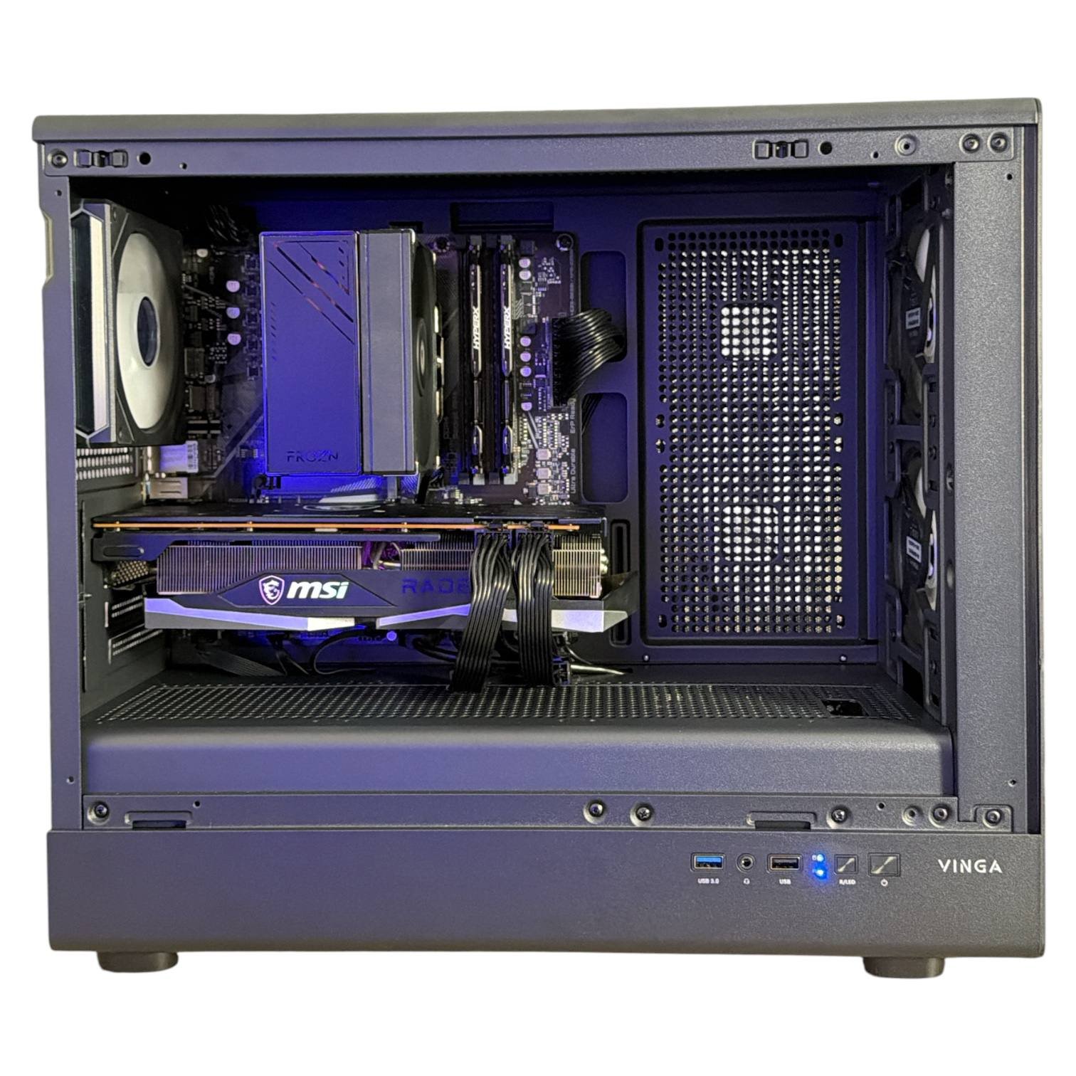 Ігровий Б/в ПК AMD Ryzen 7 5700X 16 GB RAM 480 GB SSD AMD Radeon RX 6700 XT 12 GB — фото 3
