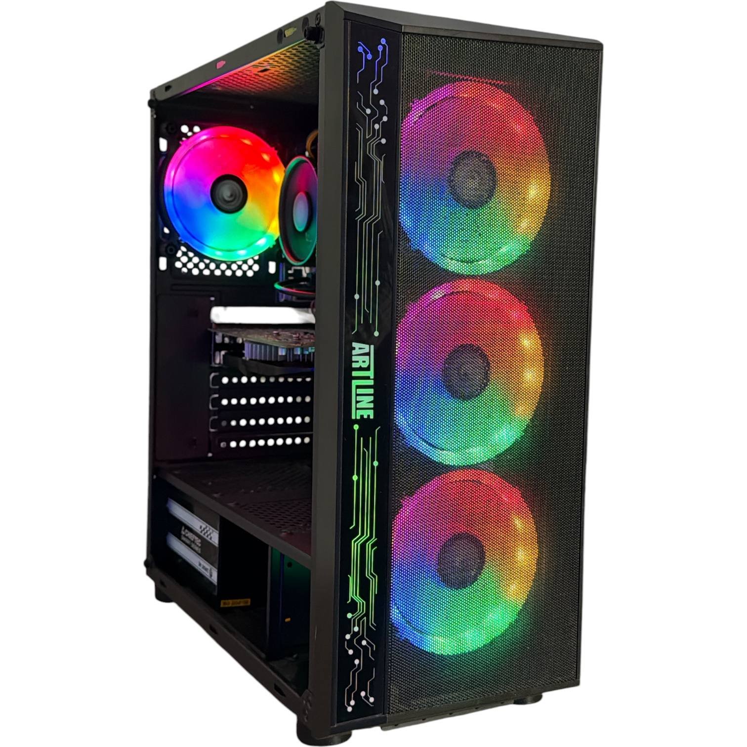 Ігровий Б/в ПК Intel Core i5-7500 16 GB RAM 240 GB SSD + 600 GB HDD AMD Radeon RX 550 4 GB