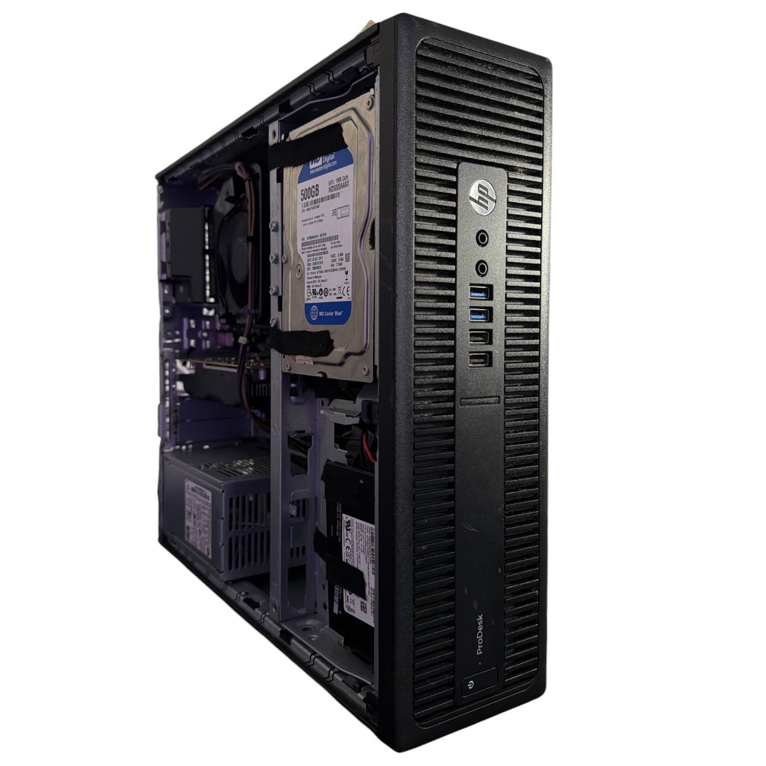Офісний Міні Б/в ПК Intel Core i7-6700 16 GB RAM 120 GB SSD + 500 GB HDD Nvidia GeForce GTX 1650 4 GB