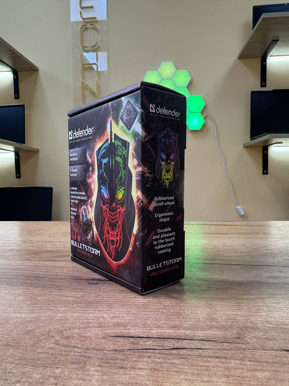 Defender Bulletstorm GM-928 RGB USB 7200 DPI — фото 4