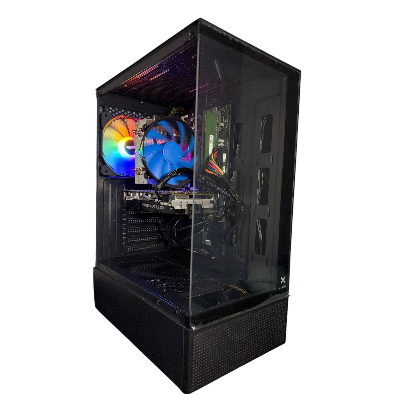 Ігровий Б/в ПК AMD Ryzen 3 4300G 16 GB RAM 120 GB SSD + 1 TB HDD Nvidia GeForce GTX 1660 Super 6 GB