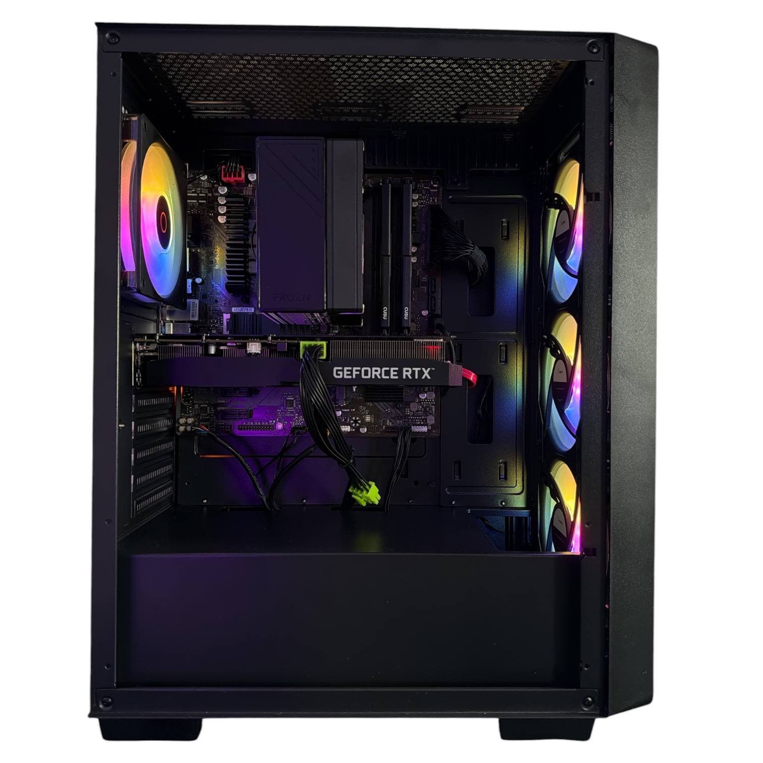 Ігровий Б/в ПК Intel Core i5-14400F 16 GB RAM 480 GB SSD Nvidia GeForce RTX 3060 Ti 8 GB — фото 3