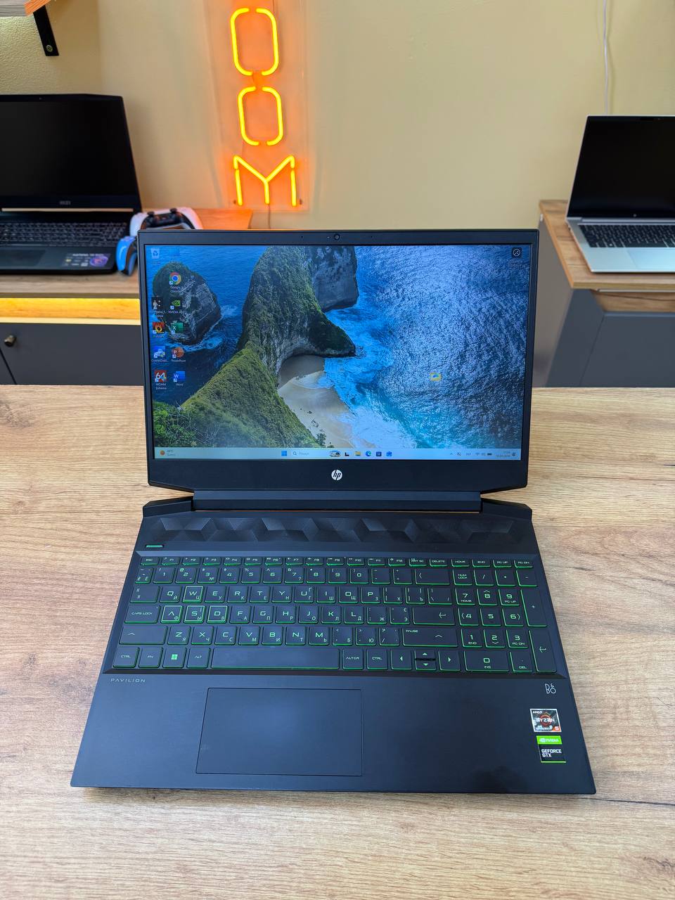 HP Pavilion 15 / Ryzen 5 5600H / GTX 1650 / 12GB / SSD 512GB / 60Hz — фото 7