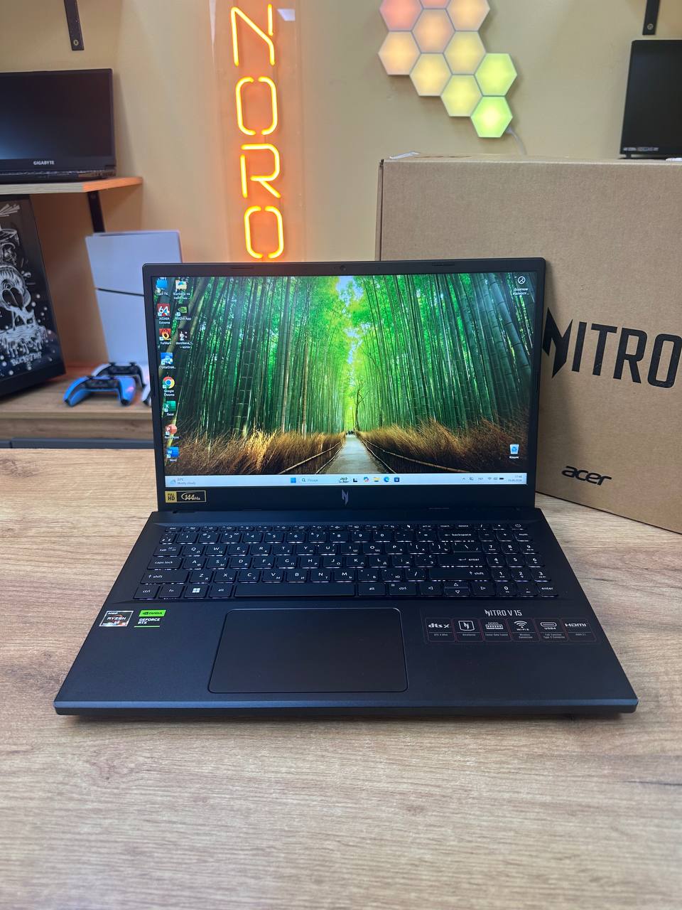 Acer Nitro V15 ANV15-41 / Ryzen 5 7535HS / RTX 3050 / 16GB / SSD 512GB / 144Hz