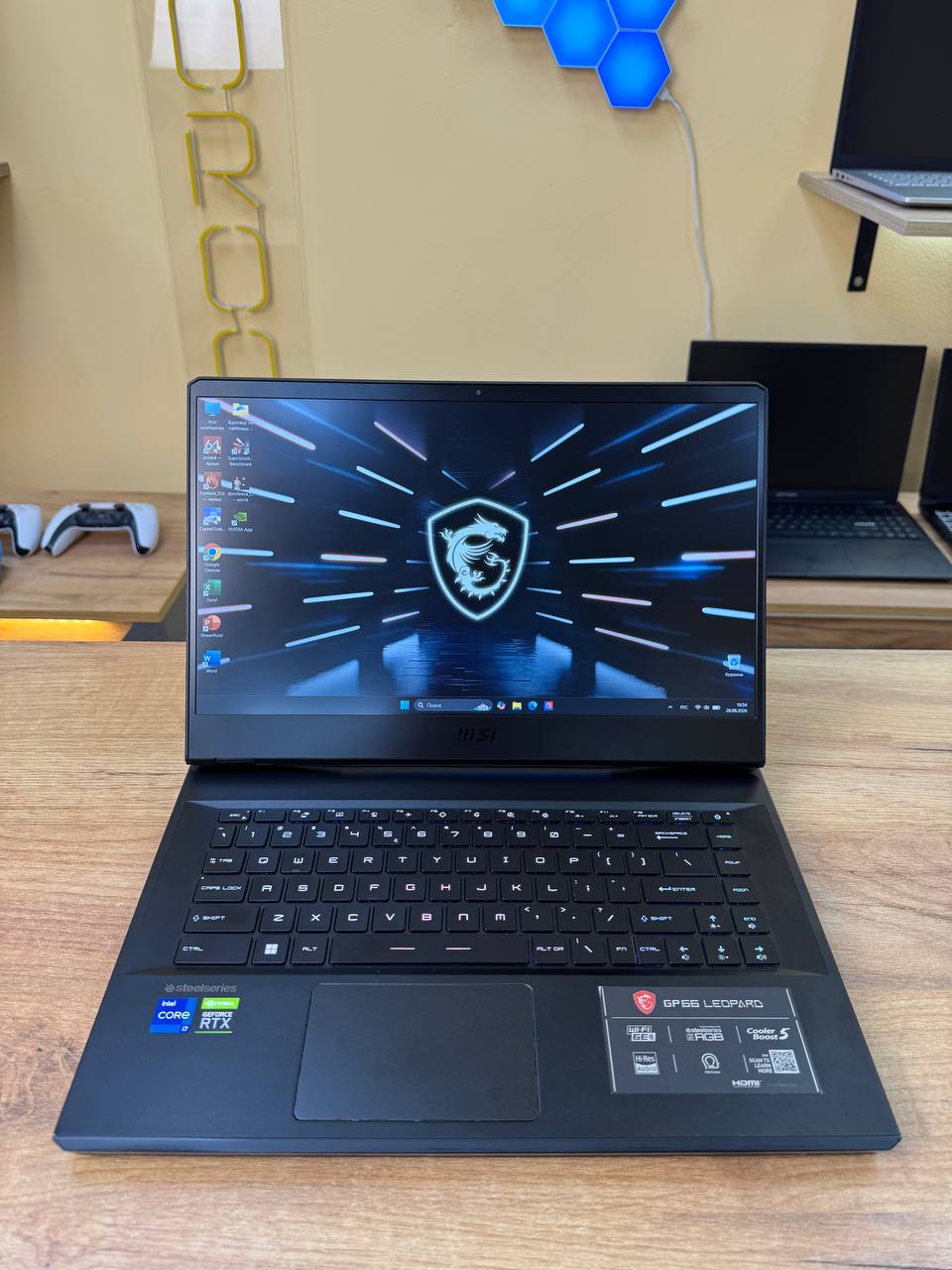 MSI GP66 Leopard / i7-11800H / RTX 3080 / 20GB / SSD 512GB / 144Hz — фото 7