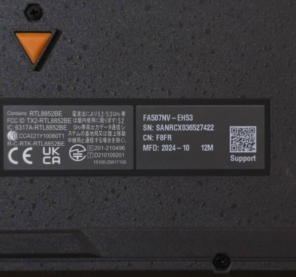 ASUS TUF A15 / Ryzen 5 7535HS / RTX 4060 / 16GB / SSD 500GB / 144Hz — фото 9