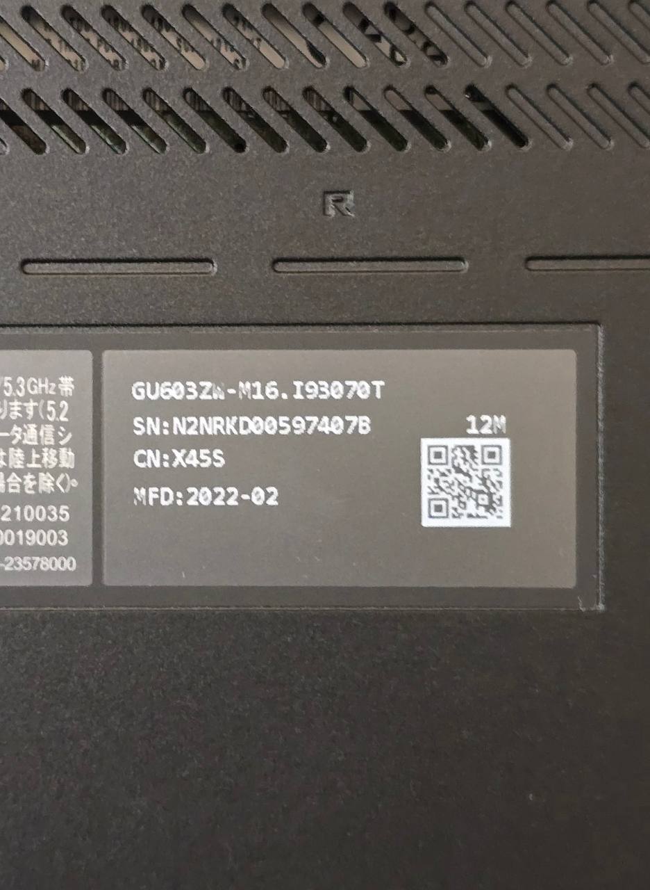 ASUS ROG Zephyrus M16 / i9-12900H / RTX 3070 TI / 16GB / SSD 1000GB / 165Hz — фото 9