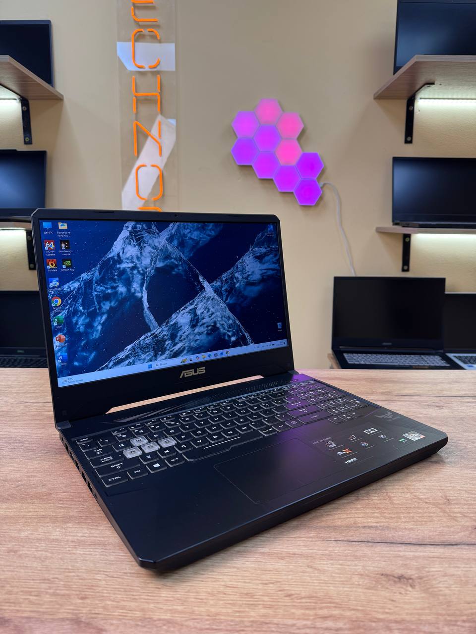 ASUS TUF Gaming FX505DU” / Ryzen 7 3750H / GTX 1660 TI / 16GB / SSD 512GB / 120Hz — фото 2