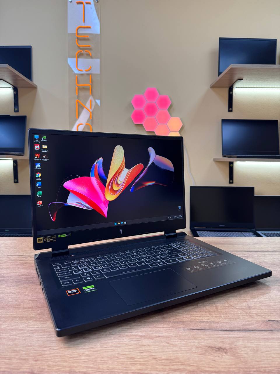 Acer Nitro 17” / Ryzen 7 8845HS / RTX 4060 / 16GB / SSD 512GB / 165Hz — фото 2
